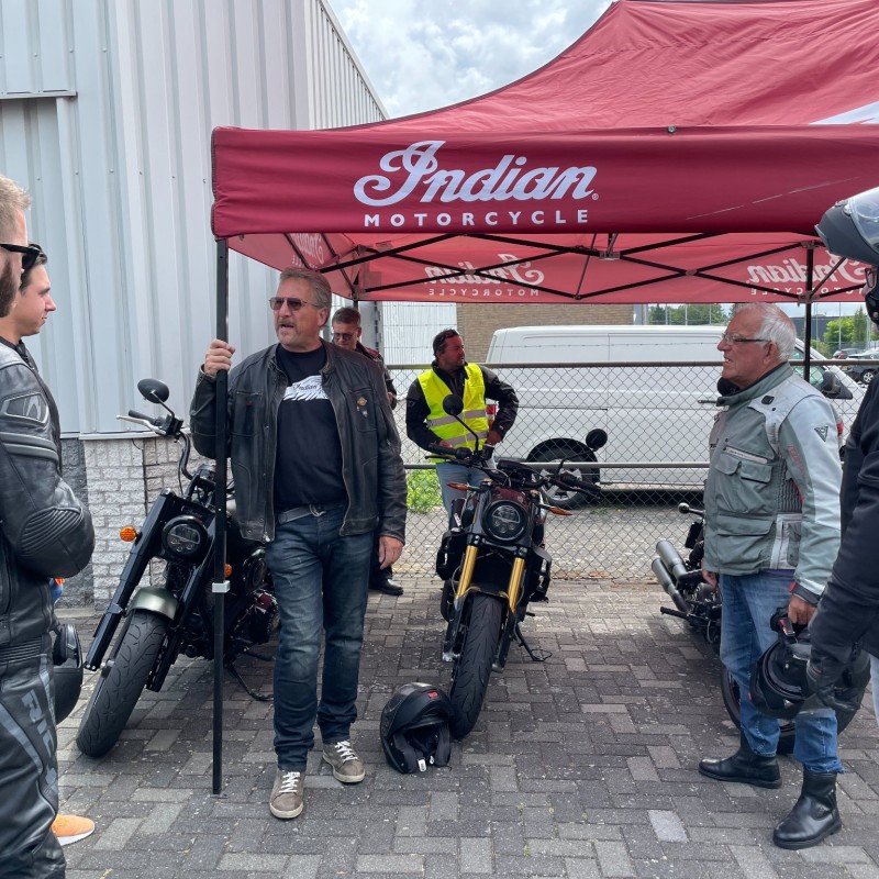 Tweede Pinksterdag Indian Motorcycle Riders Group RIDE OUT 1 maandag 9 juni 2025