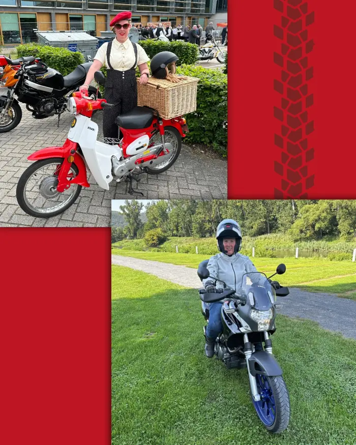 Corine - Verkoop kleding, helmen en accessoires, marketing en social media bij Moto Hengelo