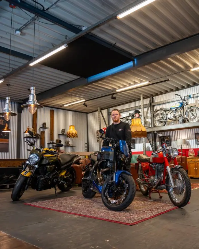 Rob - Werkplaatschef en motorfietstechnicus bij Moto Hengelo