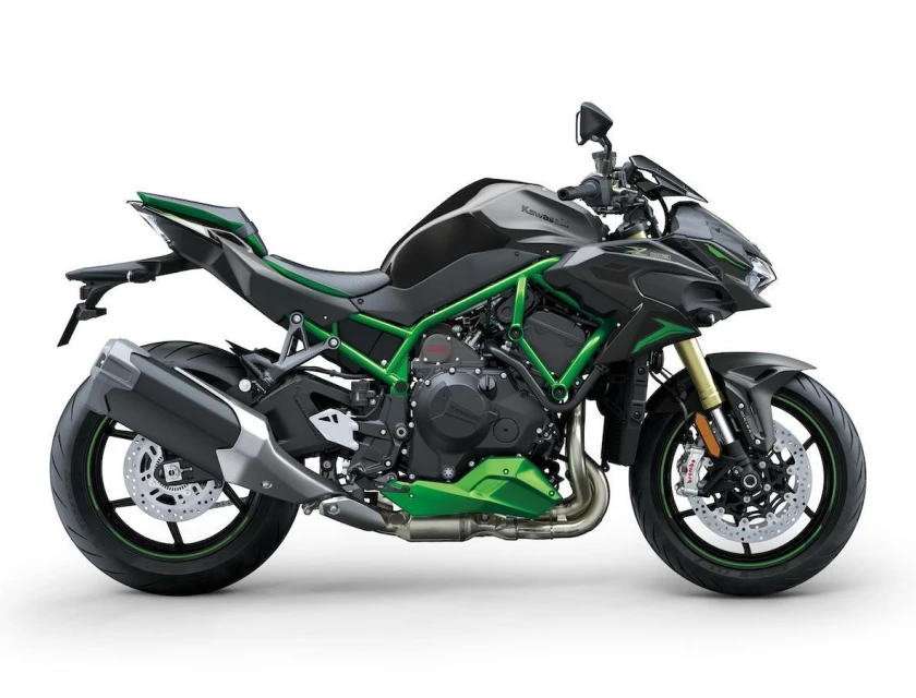 Kawasaki Z H2 SE Metallic Matte Graphenesteel Gray / Ebony