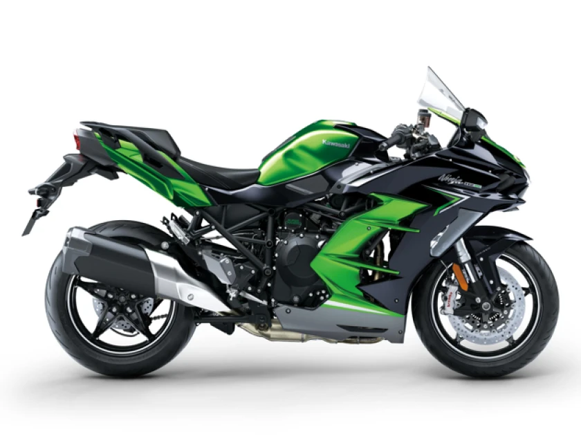 Kawasaki Ninja H2 SX SE Emerald Blazed Green / Metallic Diablo Black / Metallic Graphite Gray
