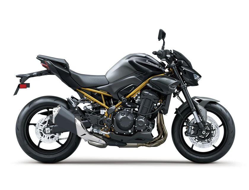 Kawasaki Z900 Metallic Matte Graphenesteel Gray / Metallic Flat Spark Black