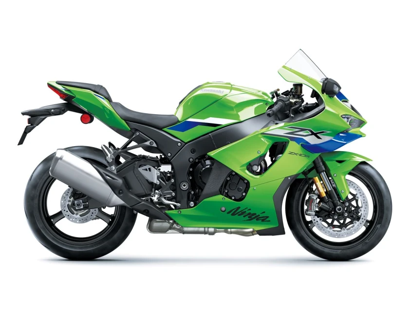 Kawasaki Ninja ZX-10R Lime Green / Blue 24