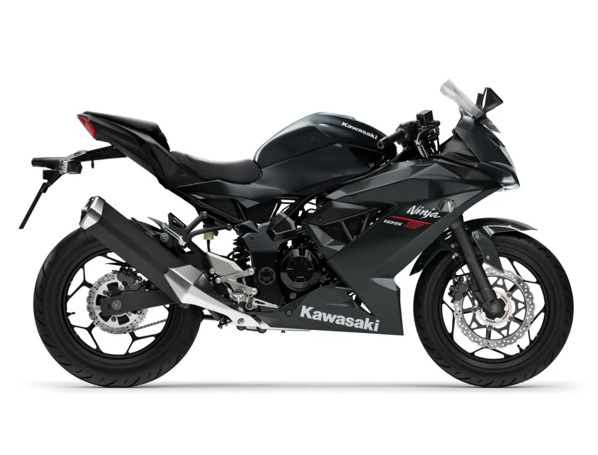 Kawasaki Ninja 125 Ebony / Metallic Carbon Gray