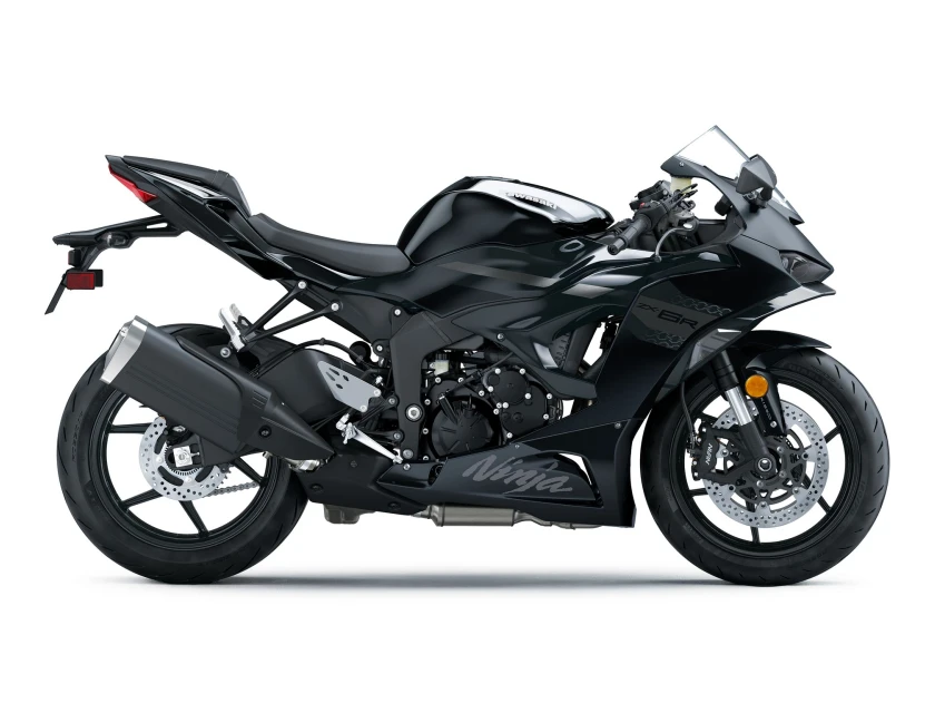 Kawasaki Ninja ZX-6R Metallic Spark Black / Metallic Flat Spark Black