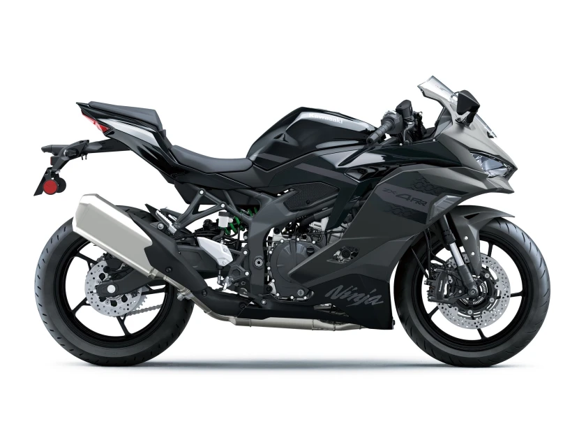 Kawasaki Ninja ZX-4RR Metallic Matte Graphenesteel Gray / Metallic Spark Black