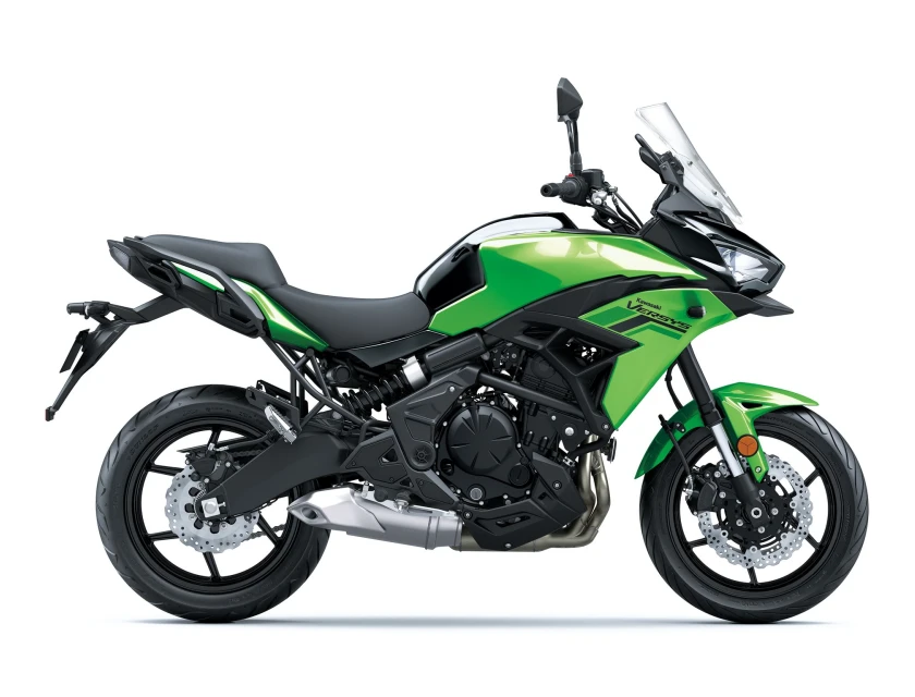 Kawasaki Versys 650 Candy Lime Green / Metallic Spark Black