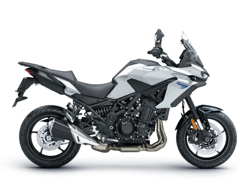 Kawasaki Versys 900 Pearl Robotic White